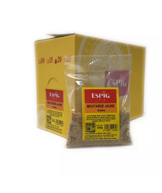 MOUTARDE JAUNE - Espig - 20x100g